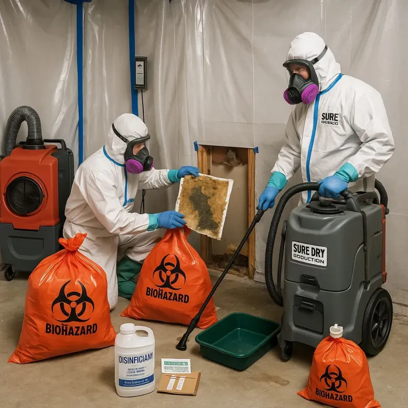 Contaminated Water Handling Protocols process in Canadian Lakes, MI