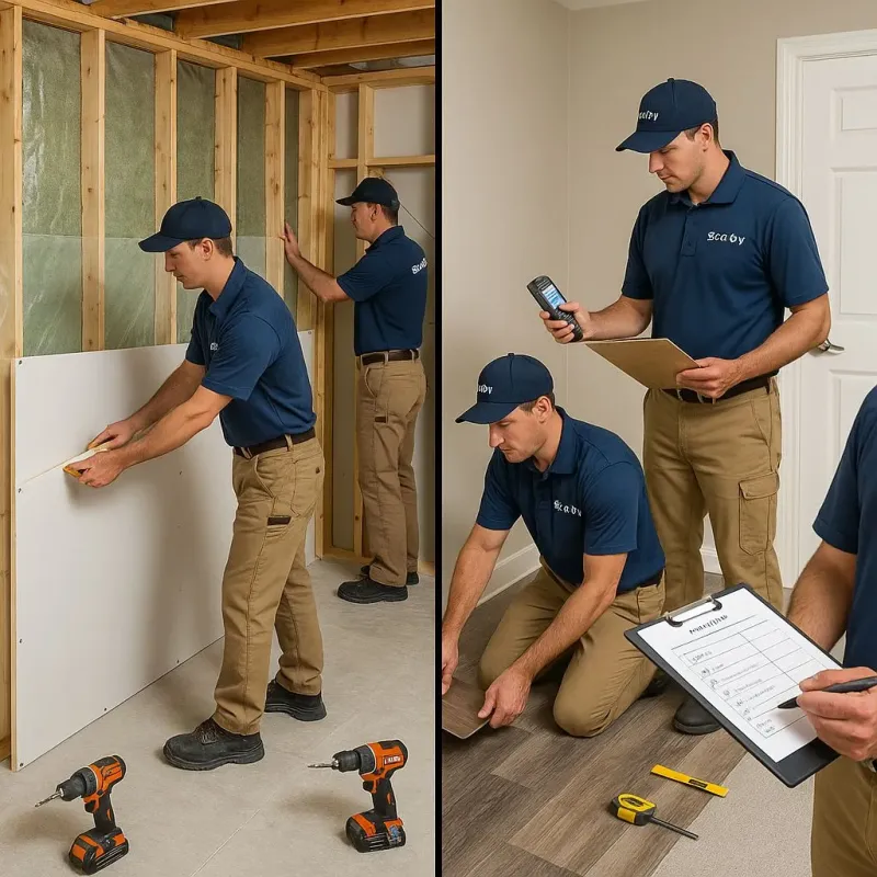 Repairs and Reconstruction process in Canadian Lakes, MI